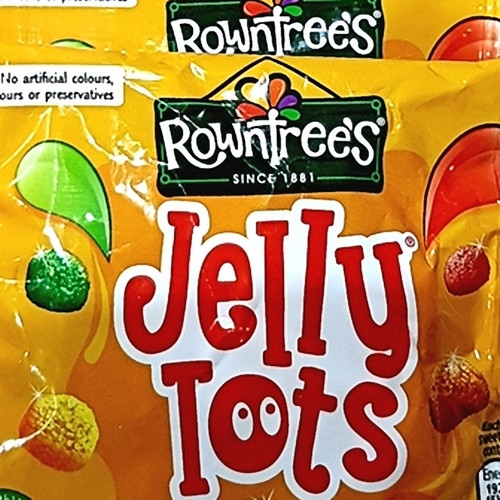 Rowntree's Jelly Tots mini chewy sugary sweets from A Quarter Of
